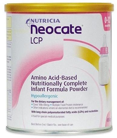 Nutrica neocate lcp infant formula powder, for Human Consumption