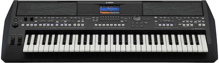 Yamaha PSR-SX600 Arranger Digital Workstation Keyboard With Power Adapter, Music Rest & User Manual