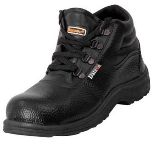 CR-01 Black Datson Safety Shoes, Packaging Type : Paper Box