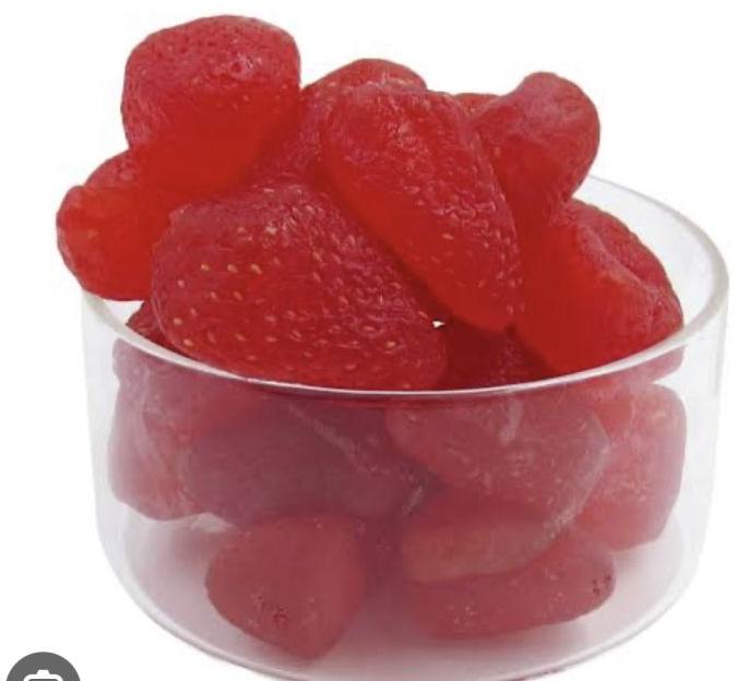 Red Dried Strawberries, Packaging Type : Plastic Box