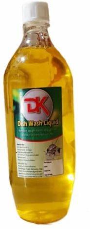 Yellow 1 Litre Dish Wash Liquid, Packaging Type : Plastic Bottle