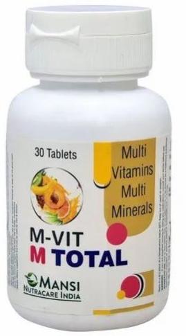 Multivitamin With Multimineral Tablet, Packaging Type : Bottle