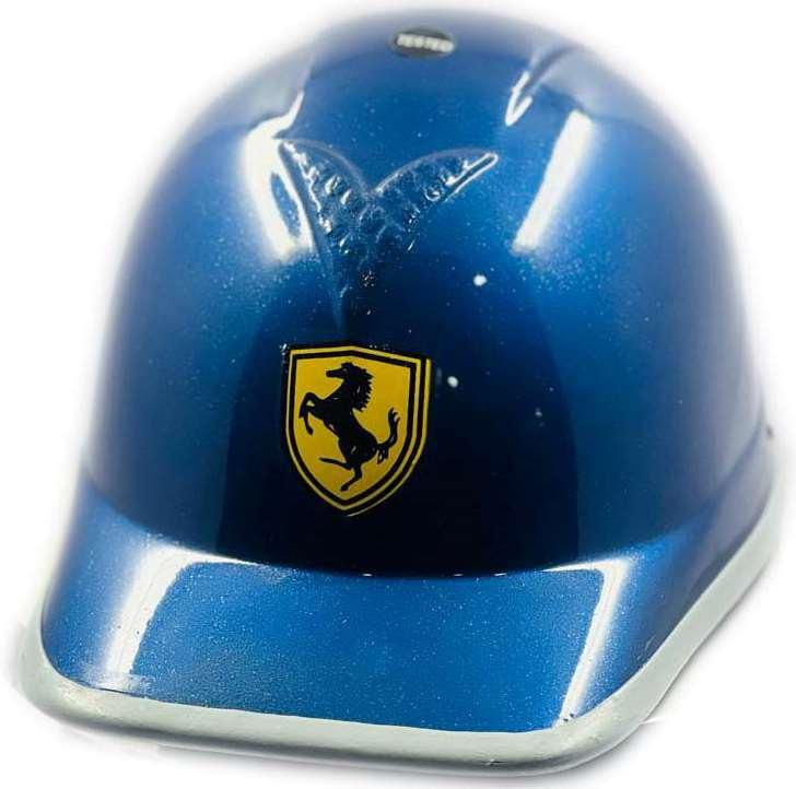 Oval Rishab Cricket Cap Helmet, for Safety Use, Style : Half Face