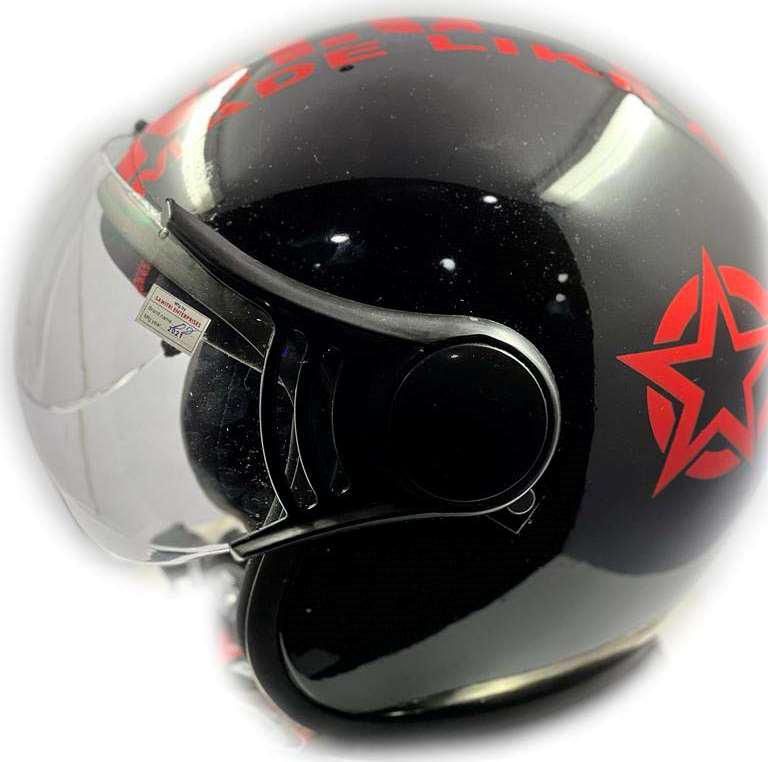 Royal Enfield Driving Bike Helmet, for Safety Use, Style : Half Face