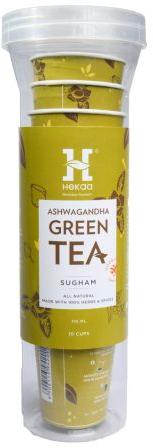 110ml 10 Cups Ashwagandha Green Tea, Style : Dried