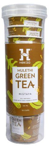 150ml 10 Cups Mulethi Green Tea, Packaging Type : Pet Bottle