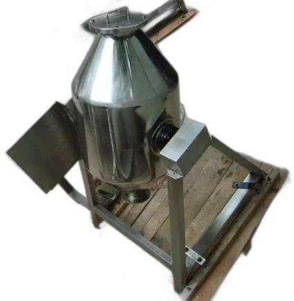 50 Hz Mild Steel Double Cone Blender Machine, Capacity : 600 kg/ hour