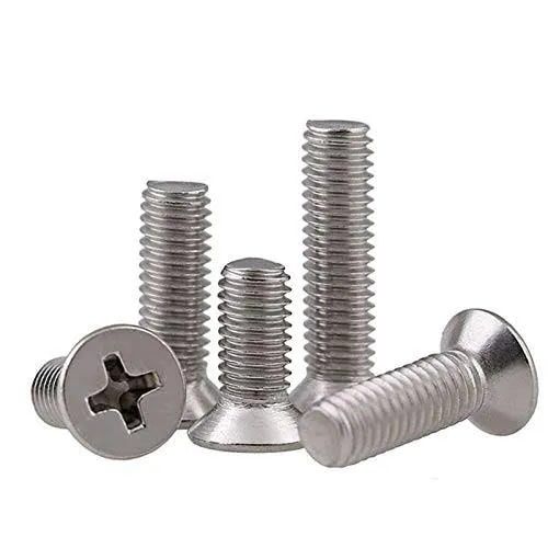 Standard Stainless Steel CSK Head Machine Screws, for Hardware Fitting, Technics : Hot Rolled