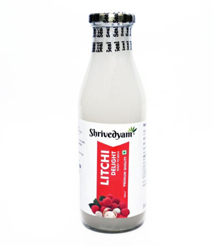 Shrivedyam Litchi Delight Juice, Packaging Size : 500ml