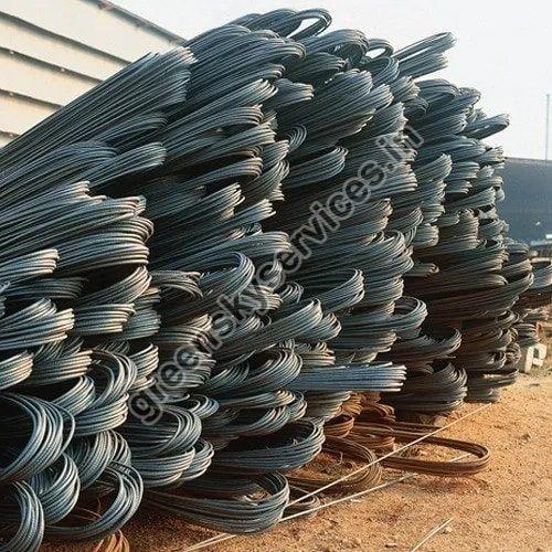 Round 6mm Shyam Steel TMT Bar, for Construction