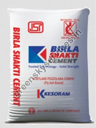 Birla Shakti PPC Grade Cement, for Construction Use, Feature : Unmatched Quality, Weather Proof