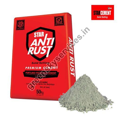 Star Anti Rust Cement, for Construction Use, Form : Powder