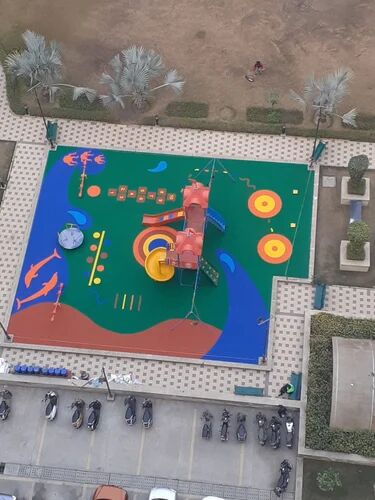 EPDM Rubber Kids Playground Flooring