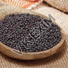 Solid Organic Black Mustard Seeds, for Spices, Cooking, Certification : FSSAI Certified