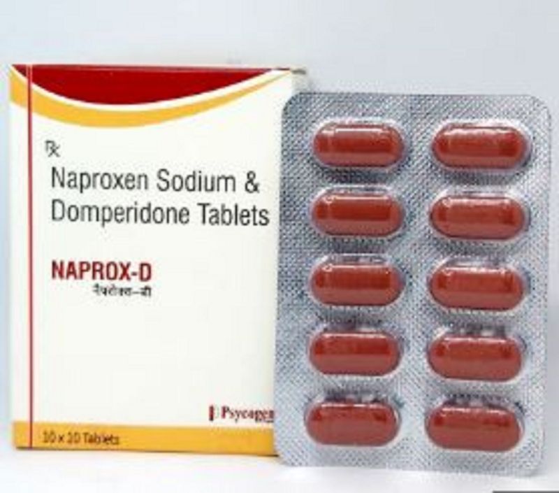 Naproxen Tablets, Packaging Type : Strips