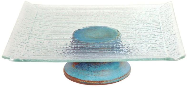 Plain Polished Plastic Rain Cake Stand, Size : 12x11 Inch