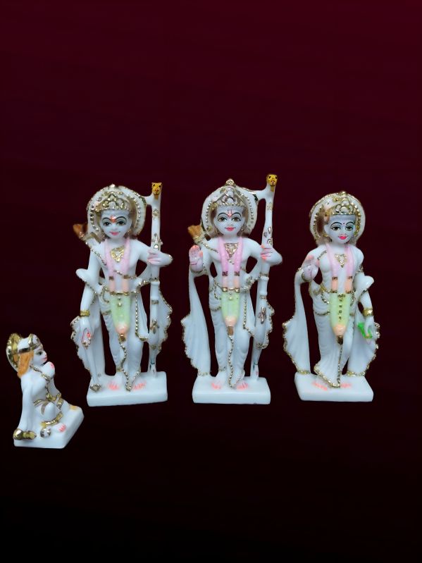 Multicolors 7 Inch Ram Darbar Statue, for Garden, Home, Office, Shop, Size : 7inch