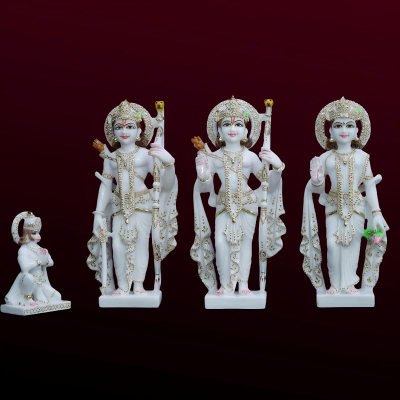 18 Inch Ram Darbar Statue, for Garden, Home, Office, Shop, Temple, Packaging Type : Carton Box