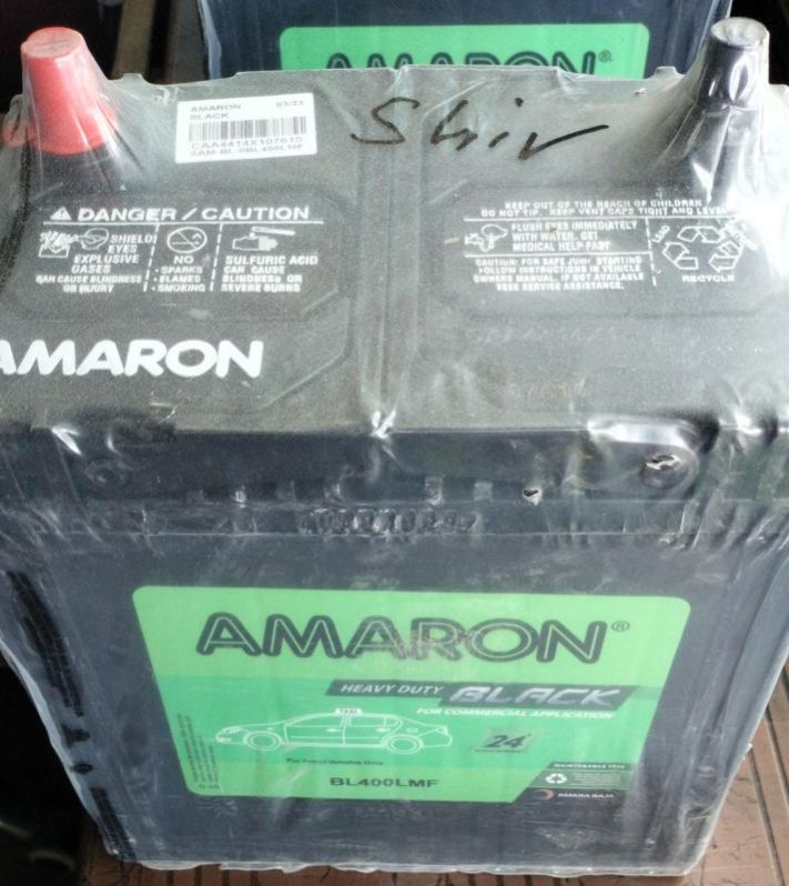 Amaron BL400LMF Automotive Battery, for Power Use, Feature : Fast Chargeable, Heat Resistance, Stable Performance