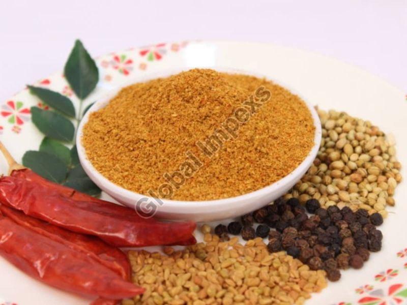 Blended Natural Sambar Masala Powder, for Cooking, Spices, Grade Standard : Food Grade