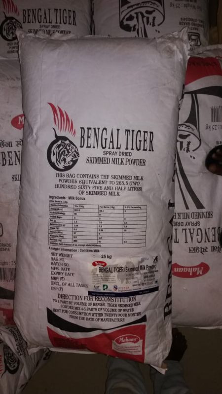 bengal tiger skimmed milk powder