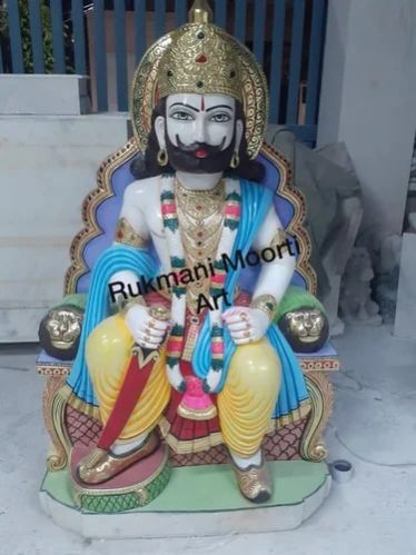 Marble Agarsen Maharaj Statue, for Worship, Color : Multicolor