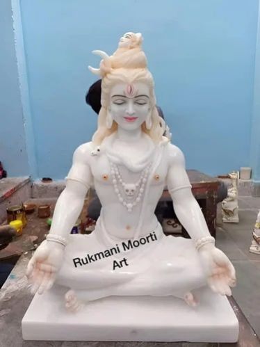  Vietnam Marble Shiva Statue, for Worship