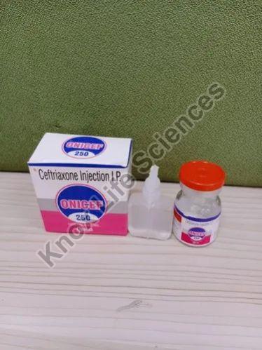 1g Ceftriaxone Injection, For Pharmaceuticals, Clinical, Hospital, Grade Standard : Medicine Grade