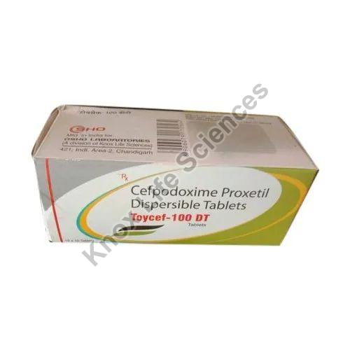 Cefpodoxime Proxetil Dispersible Tablets, for Pharmaceuticals, Clinical, Hospital, Grade Standard : Medicine Grade
