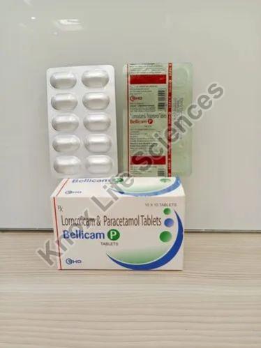 Lornoxicam & Paracetamol Tablets, for Clinic, Hospital, Medicine Type : Allopathic