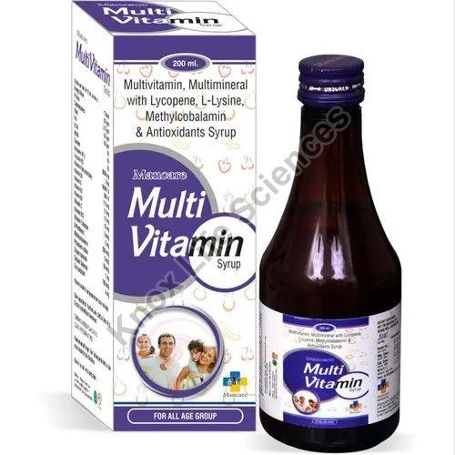 Methylcobalamin Syrup, for Hospital, Clinic, Form : Liquid
