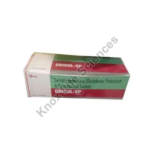 Serrati Peptidase Diclofenac Potassium Paracetamol Tablets
