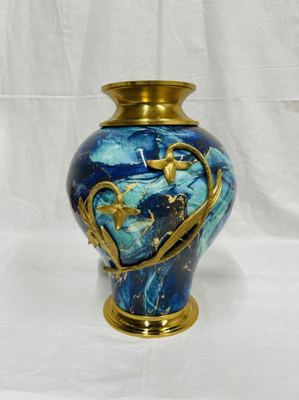 16.5inch Blue Mutki Vase