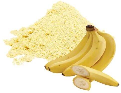 Organic dehydrated banana powder, Packaging Size : 10 Kg
