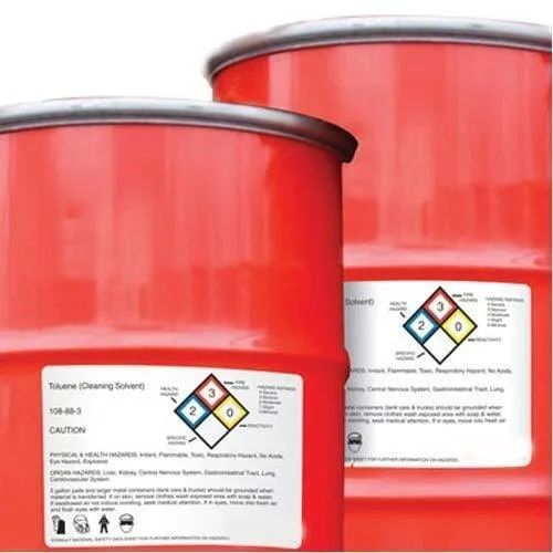 Glossy Paper Chemical Drum Printed Labels, Size : Standard