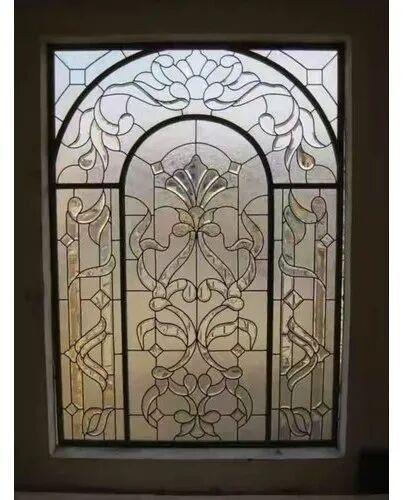 Polished Decorative Window Glass, Color : Natural