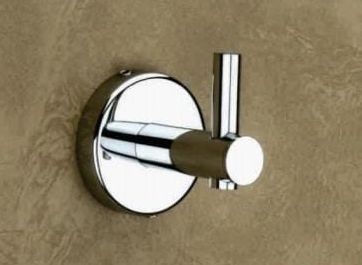 Round Bright Chrome Plates Stainless Steel HR-205 Rob Hook, for Bathroom Fittings, Size : Standard