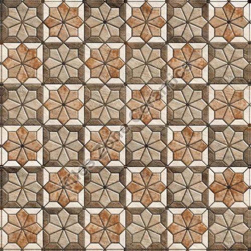 Rectangular 7617 Ceramic Floor Tile, for Living Room, Packaging Type : Box