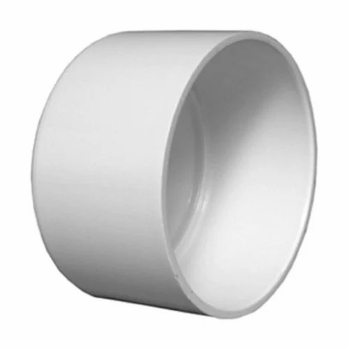 NN White Round 140mm PP End Cap, for Pipe Fitting