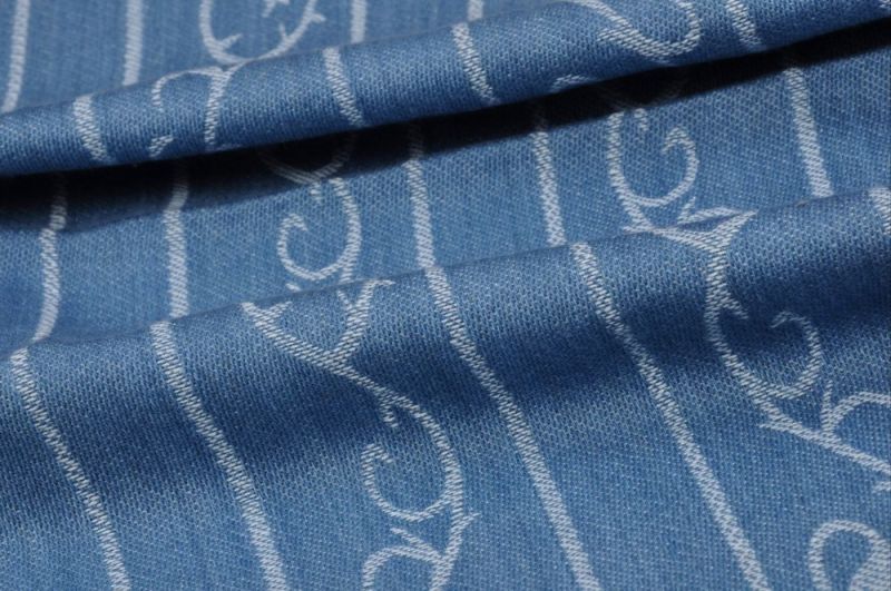Jacquard Woven Fabric, for Garments Textiles, Technics : Attractive Pattern