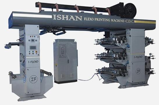 Automatic Cdc Flexo Printing Machine, For Pp, Bopp, Hdpe Film, Pet Film, Pvc, Non Woven, Hdpe/pp Woven Fabric