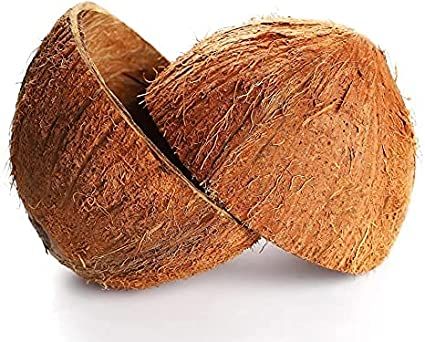 Raw Coconut Shell, for Handicraft, Industrial, Style : Dried