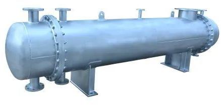 Polished Stainless Steel Shell and Tube Condenser, for Reliable, Robust Construction, Easy To Use, High Efficiency