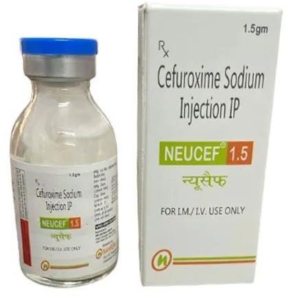 Cefuroxime Sodium Injection, Packaging Type : Glass Bottles