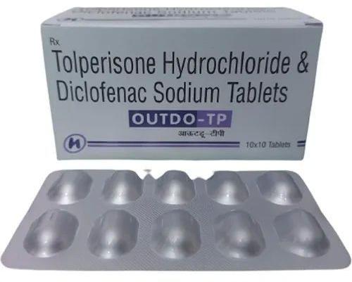 Tolperisone Hydrochloride and Diclofenac Sodium Tablets