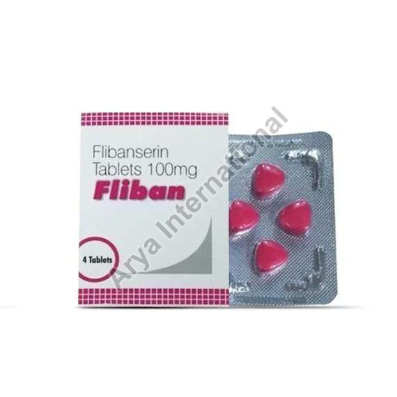 Fliban 100mg Tablets, Packaging Type : Blister