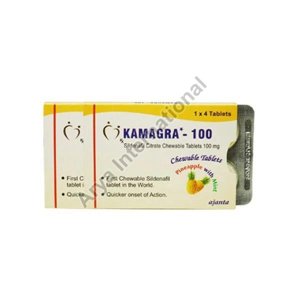 Kamagra Polo 100mg Tablets, Medicine Type : Allopathic