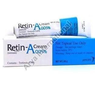 Retin A Cream, Packaging Type : Plastic Tube