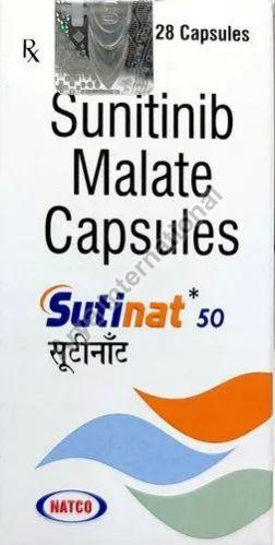 Sutinat 50mg Capsules, Medicine Type : Allopathic