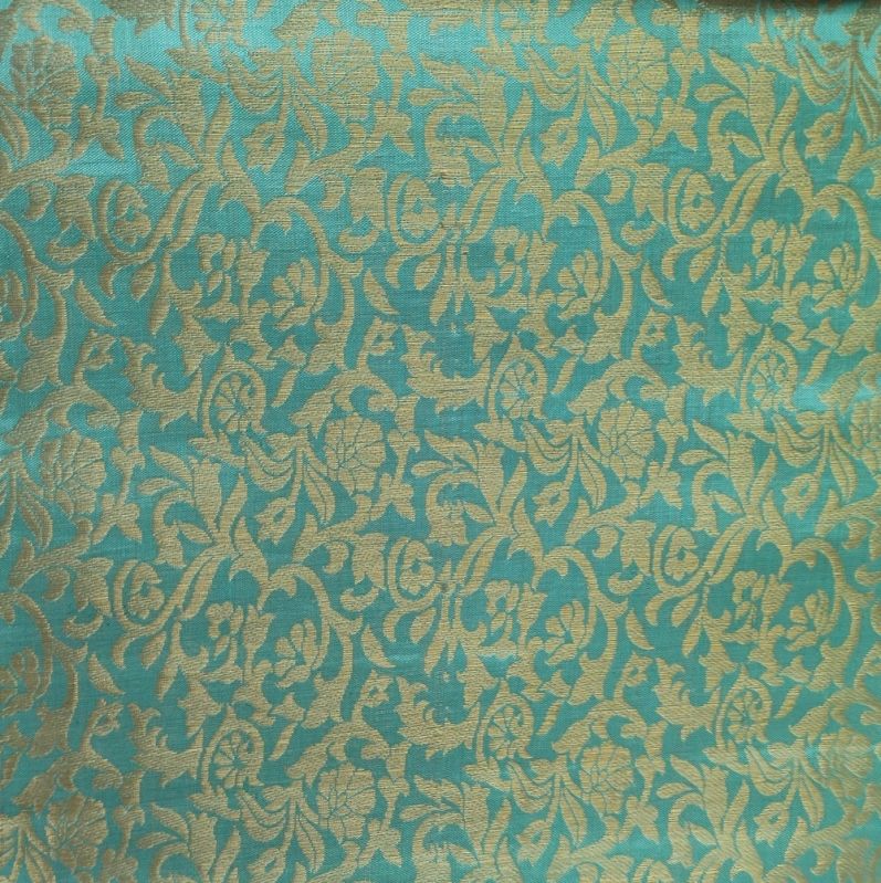 SHP Banarasi Brocade Jacquard Fabric, for Garment, Feature : Glossy Shine